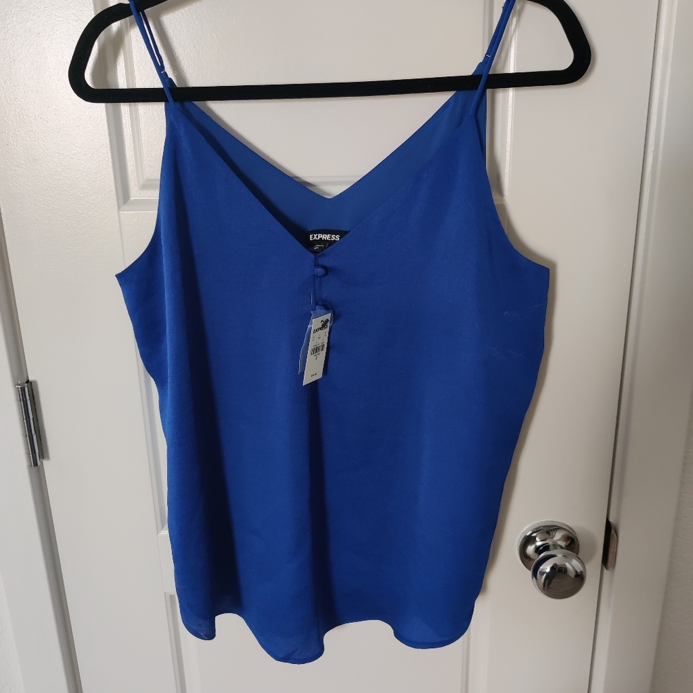 Express Camisole Top - Royal Blue